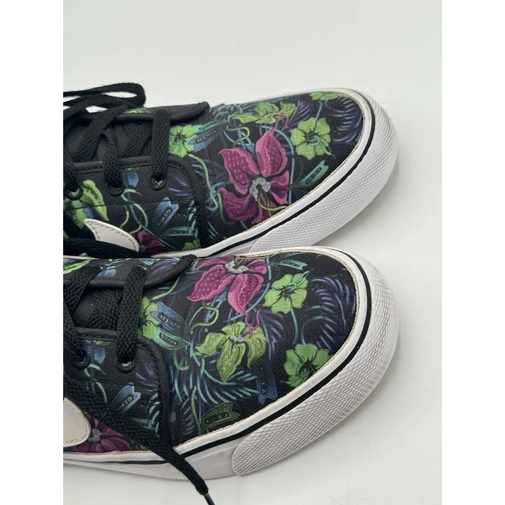 Nike Toki Low Mens Size 8 Shoes Floral Textile Hawaiian Sneakers 631697-011